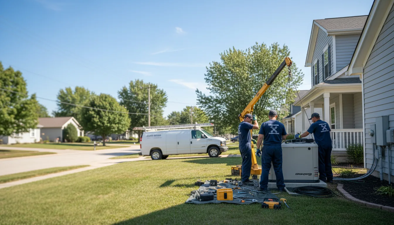 Generator Installation in Meadow Lands, PA near me